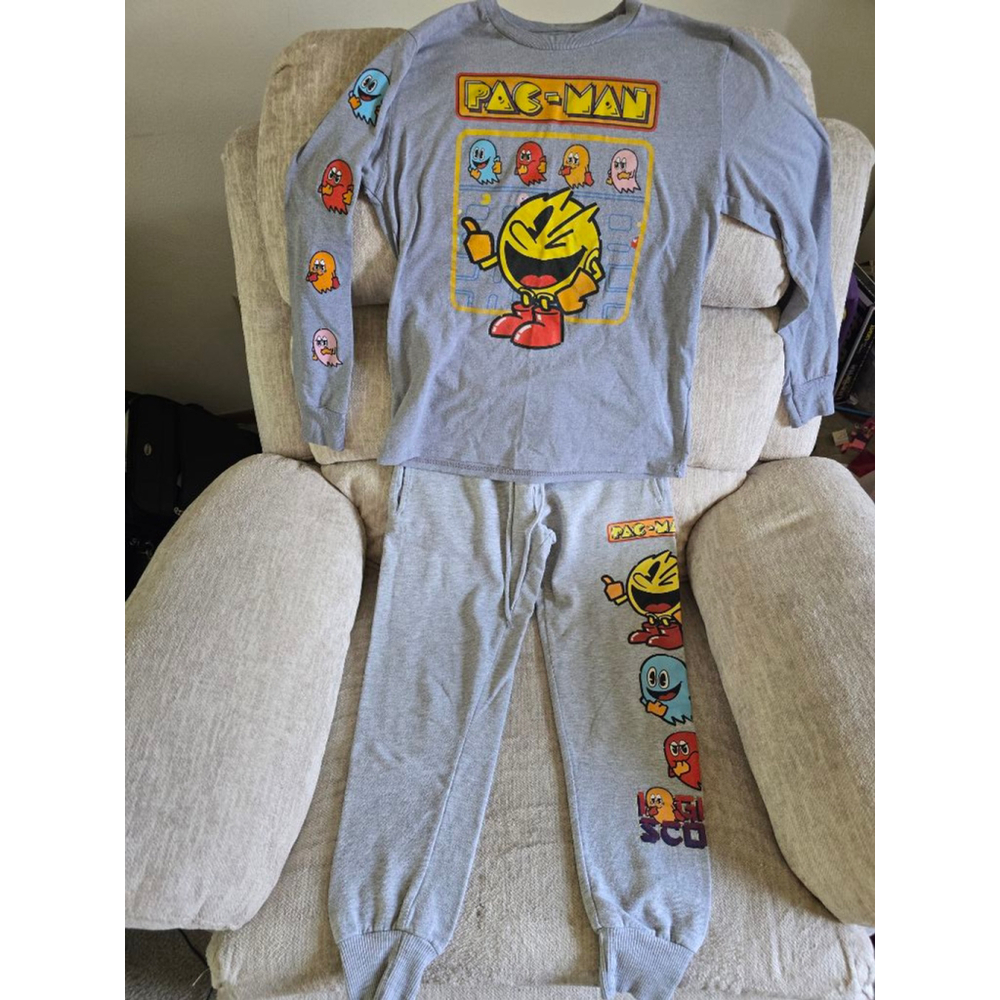 Pac-Man boys pj's size 10